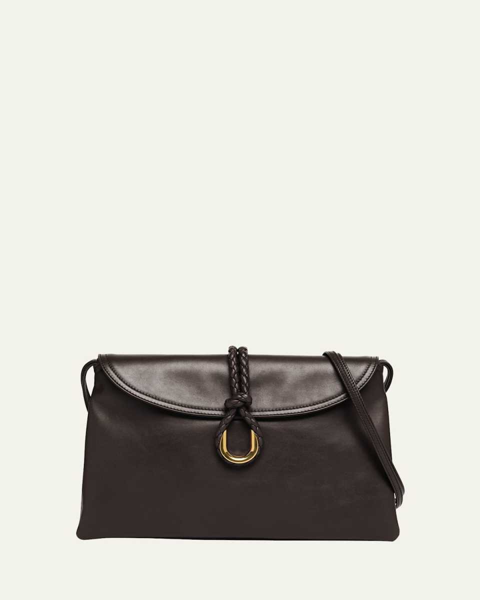 Small Liberta Double Flap Crossbody Bag